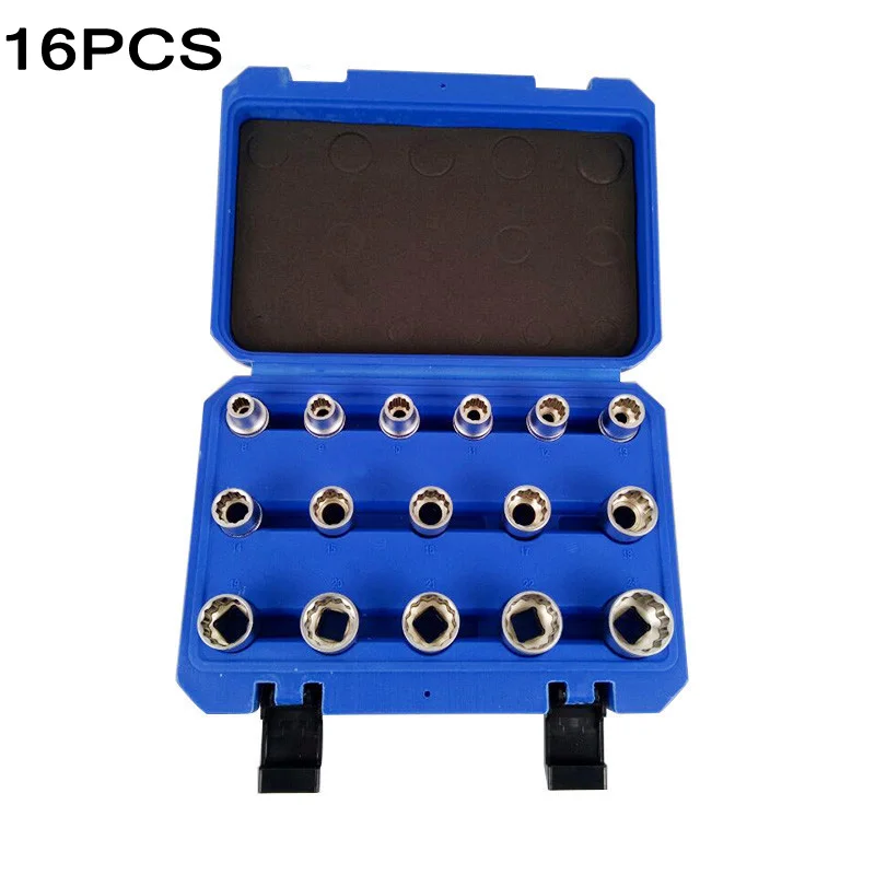 

16pcs/Set Professional Screwdriver Bits Socket Driver Bit Adapter Ratchet Kit high quality