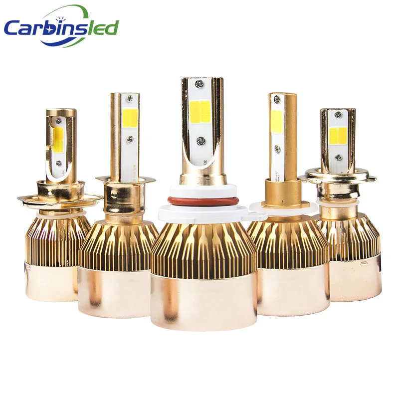 

CARBINS NEW LED Lamps For Cars H4 H7 Car Lights Bulbs 9012 HB3 LED H11 H1 H3 H8 880 9005 9006 HB4 Auto Headlights 12V Led Light