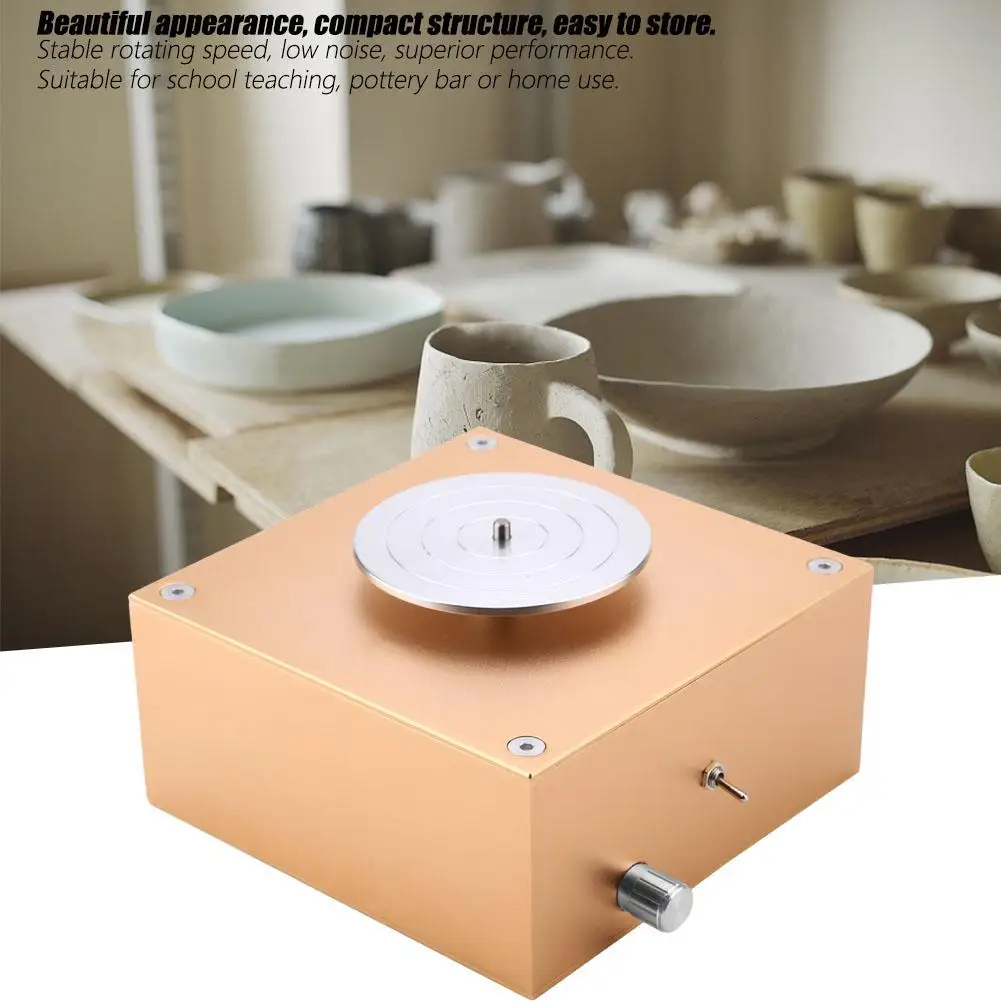 

New Arrival 12V 1500RPM Clay Making Pottery Machine Ceramic DIY Craft 100-240V Polymer Modeling Clay Tools