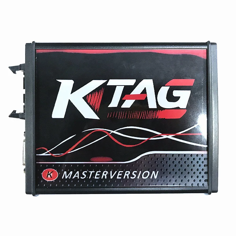 Goedkoop Nieuwste 4LED Rode Pcb Ktag V7.020 SW2.25 Kess V2.53 5.017 Eu Versie Onbeperkt Token K TAG 7.020 Multi Taal Online versie