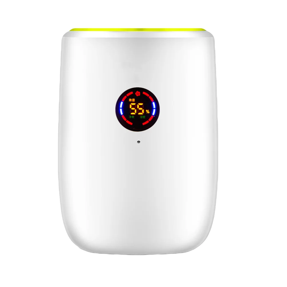 

1Pc Dehumidifier Mini LED Display Mute Clothes Dryers Mini Dehumidifier Air Dryer Moisture Absorber Moisture Trap