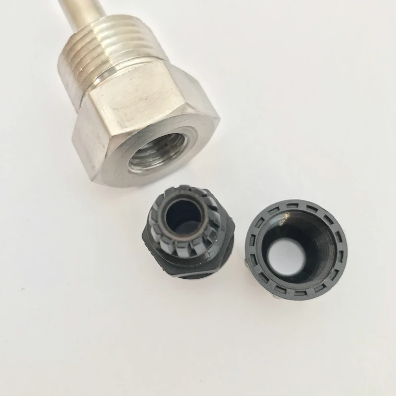 SP21 020 термоусадочный рукав карман из нержавеющей стали 304 BSP/NPT 1/2 &quotдля макс 6 мм OD