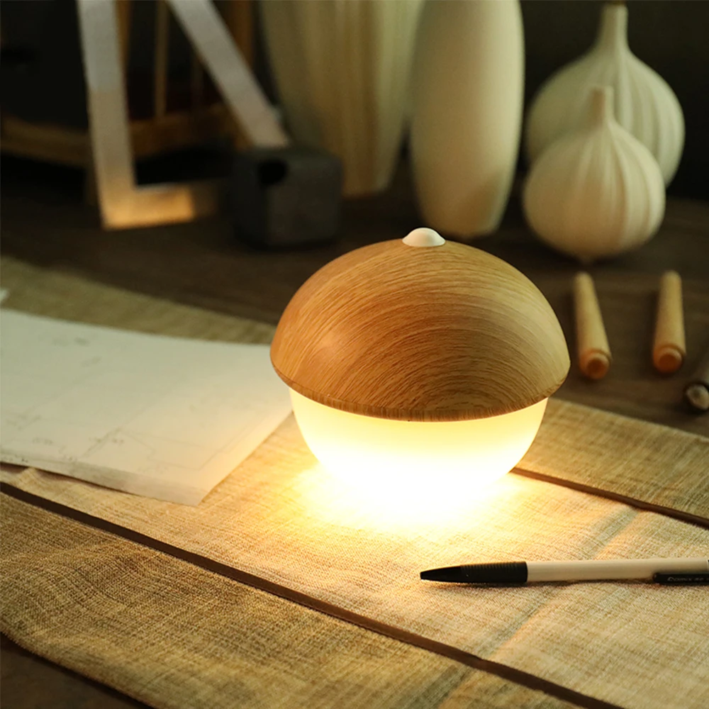 

Battery 2000mAh LED Night Light USB Rechargeable Touch Switch Stepless Dimming Atmosphere Home Decor Table Lamps Creative Gift