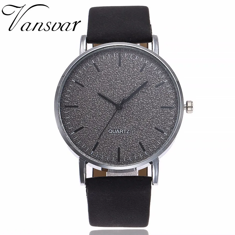 

Hot Fashion Women Leather Wrist Watch Casual Female Analog Quartz Watch Men Clock Relogio Feminino Dropshipping