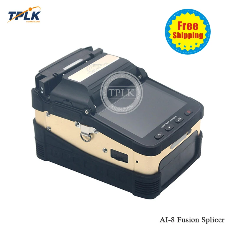 

2019 Hot! Signalfire AI-8 FTTH Fiber Optic Welding Splicing Machine Optical Fiber Fusion Splicer, Splicing Time 6S Free shipping
