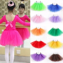 Focusnorm/детская балетная юбка-пачка для маленьких девочек; короткая мини-юбка для маленьких девочек 2-10 лет