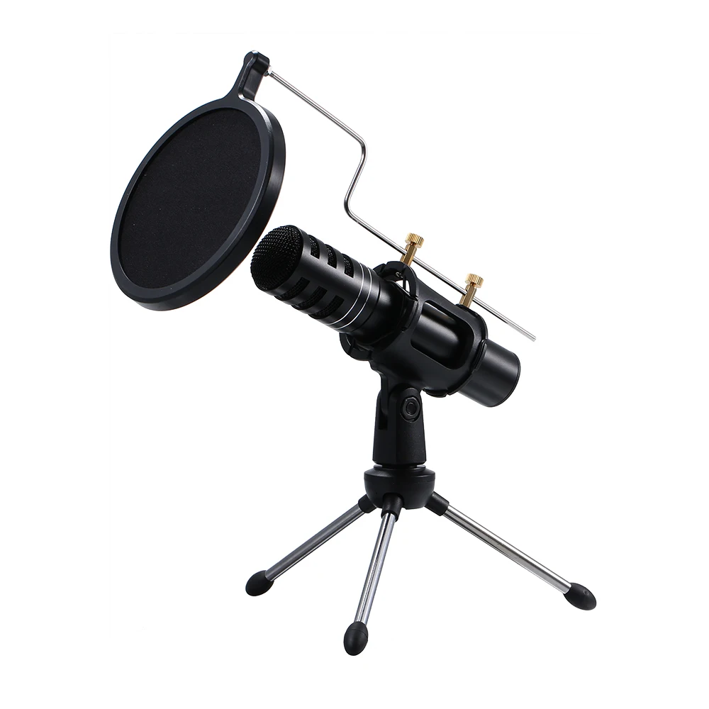 

Professional Microphone USB PC Condenser Microphone No Need for Macbook Home Studio Recording Online Chat