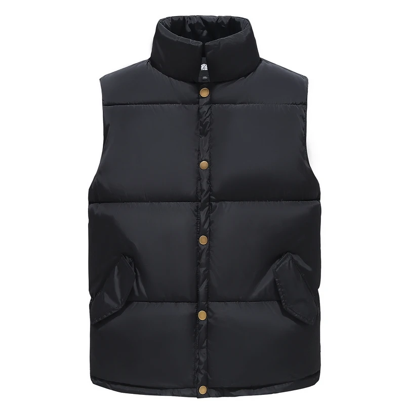 

#3635 Autumn Winter Vest Men Thickening Warm Sleeveless Jacket Slim Sleeveless Jackets Lovers Vest bodywarmer Black Red White
