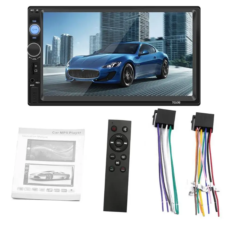 VODOOL 7010B 2 din Android автомобильный мультимедийный плеер авторадио 2Din стерео 7