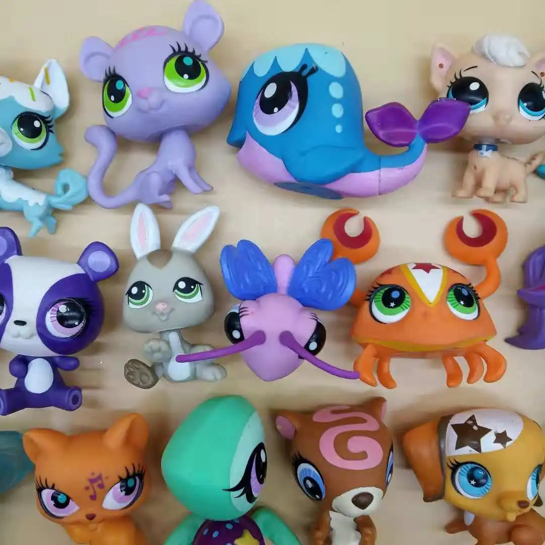 LPS фигурка игрушки животного игрушка котенок пони пуп мультфильм фильм Животное