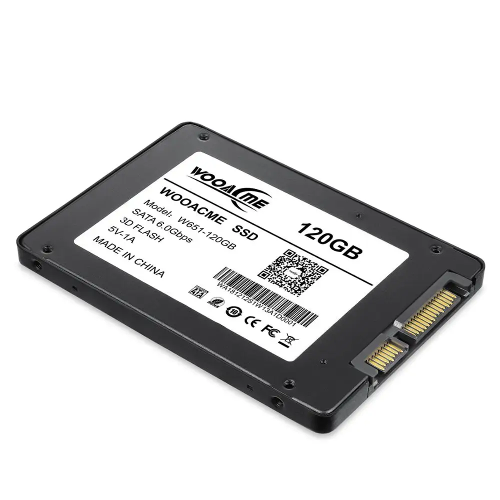 Внутренний твердотельный накопитель Wooacme W651 SSD 30 Гб 60 ГБ 120 240 480 960 128 256 2 5 дюйма SATA III