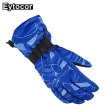 EYTOCOR женские мужские лыжные перчатки для сноуборда Водонепроницаемые зимние теплые мотоциклетные перчатки варежки лыжные зимние спортивные перчатки