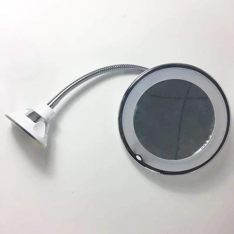 J GREAT 360 Поворотный гибкий гусиная шея увеличительное зеркало с LED и 10 X увеличение