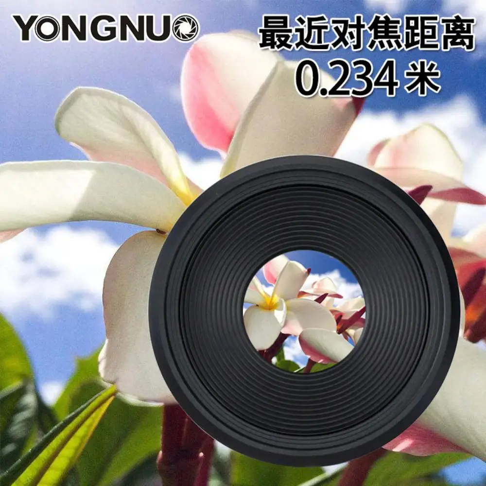 YONGNUO YN60mm F2/MF Стандартный Средний объектив для Canon, YN60mm основной объектив с фиксированным фокусом для камеры Canon EOS 80D 70D