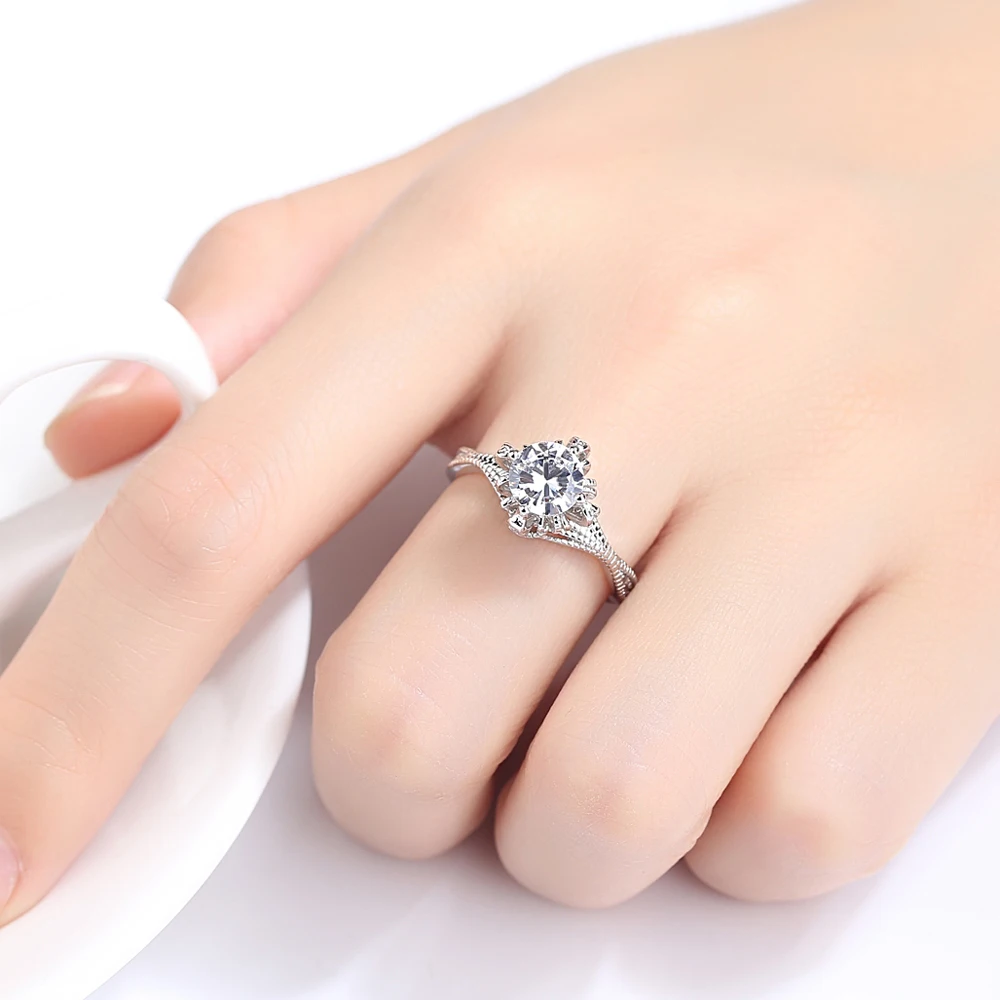 

Zouxiansheng Fashion Rings For Women 2018 Metal Trendy Classic Copper Silver Female Ring