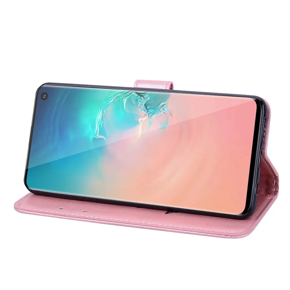 Кожаный чехол KISSCASE Rose в стиле ретро для Samsung S8 S9 S10 Plus S7 Edge кошелек телефона A3 A5 A6 A8 A7