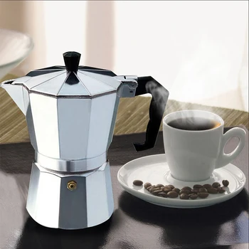 

TOMSHOO Aluminium Percolator Coffee Maker Pot 50-600ML Pot Outdoor Camping Cooking Pots for Outdoor Home Office