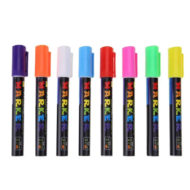 

8pcs Queen Bee Marking Marker Pen Set 8 Color Paint Pen Bee Keeping Tool