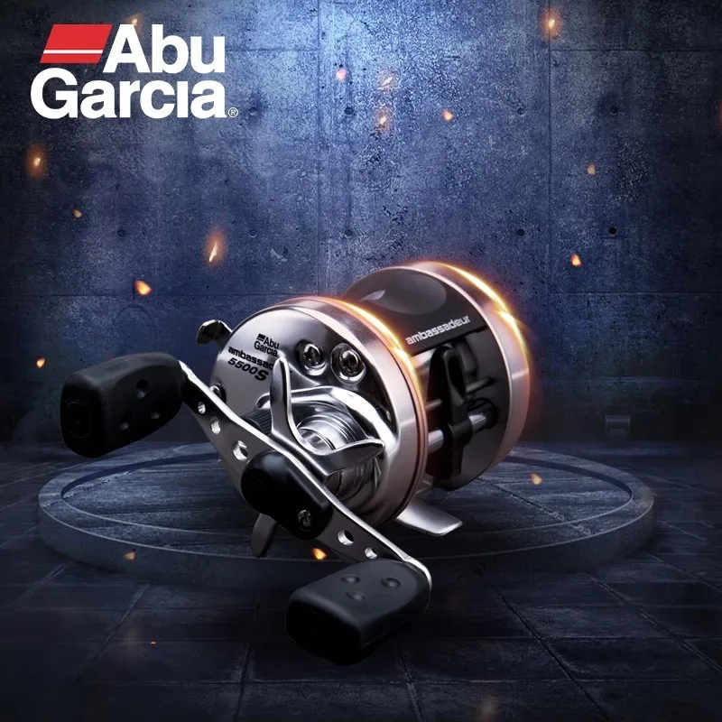 Original Abu Garcia Ambassadeur S Lure Fishing Reel 5500/5501 Right Left Hand Baitcasting Reel 5.1:1 RATIO 4.95kg Drum Fish Gear Original Abu Garcia Ambassadeur S Lure Fishing Reel 5500/5501 Right Left Hand Baitcasting Reel 5.1:1 RATIO 4.95kg Drum Fish Gear