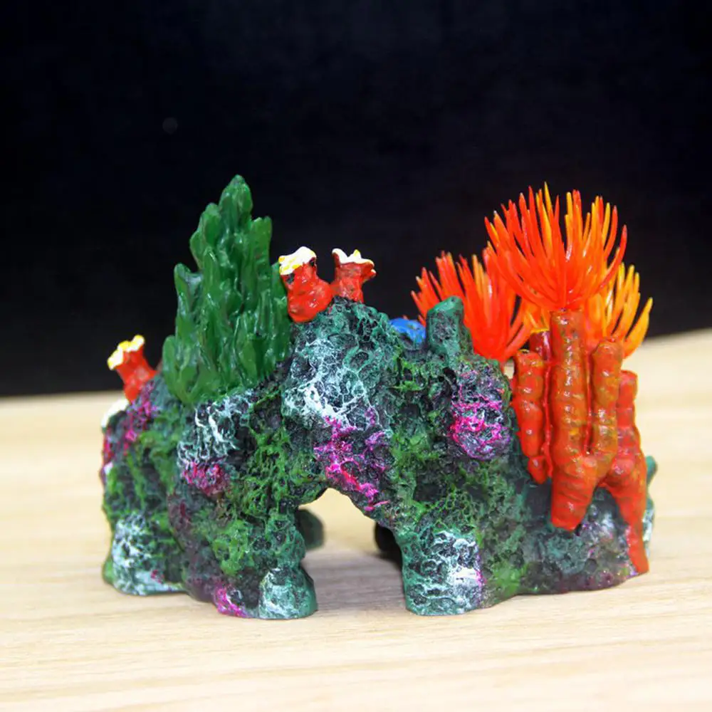 Новый аквариум для ландшафтного дизайна кораллового раковины Rockery Fish Tank