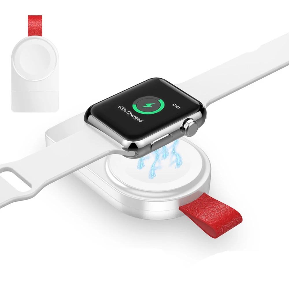 

Mini Watch Charger for Apple Magnetic Portable Fast Wireless iWatch Charger Compatible for Apple Watch Series 4 3 2