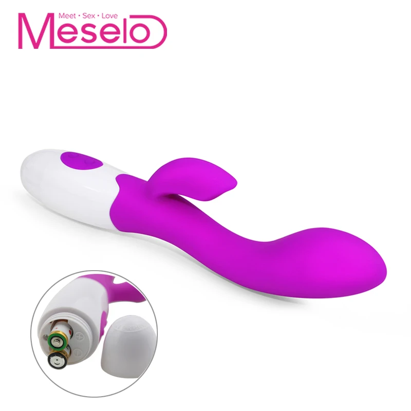 Meselo Fashion font b Dildo b font Vibrator Silicone 30 Modes Vagina Clitoral Stimulator Adult Sex