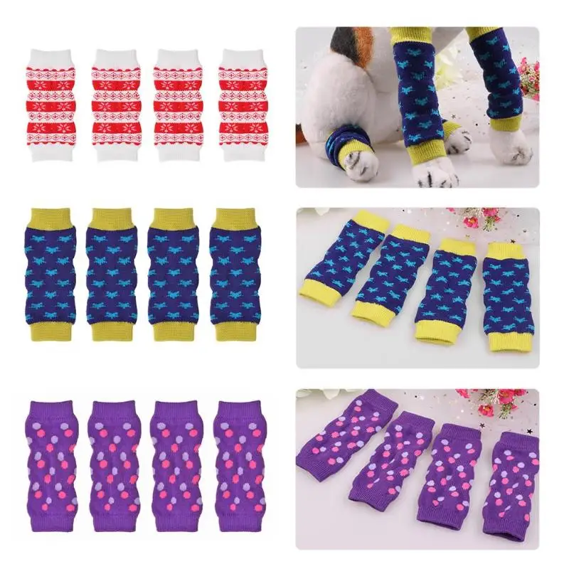 Buy Winter Warm Anti Urinary Legs Teddy Socks Joints Protector Pet Socks for