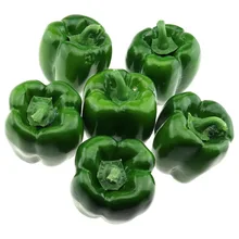 Резорт 6 шт. искусственный зеленый космический перец поддельные овощи украшения для дома кухни