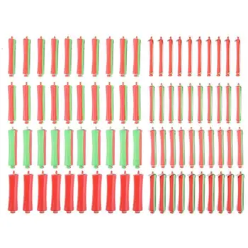 

80Pcs/Set Mixed Size DIY Cold Perm Hair Roller Rods Professional Salon Hair Styling Curling Curler Wave Hair Perming Rollers