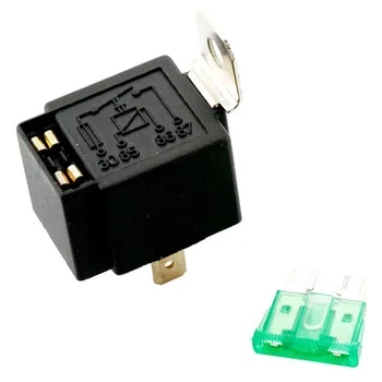 

DC12V 30A 4pins Car Auto Relay with Fuse Blade On/Off Electronic Relays