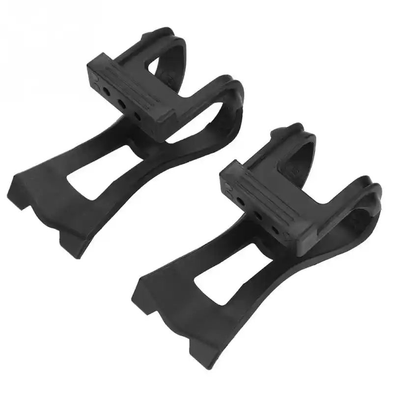 Bike Pedal Straps Adjustable Plastic Anti-slip Toe Clip Belt Pedal Fixed Straps