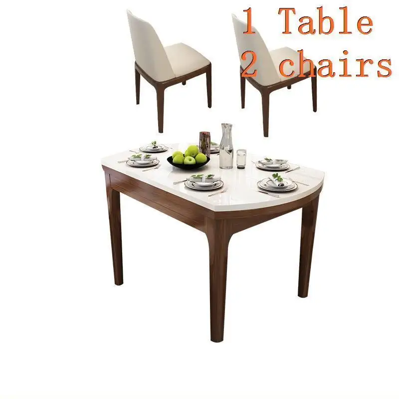A Manger Moderne Tafel Set Comedores Mueble Pliante Yemek Masasi Kitchen Marmol Wooden Tablo Bureau Mesa De Jantar Dining Table