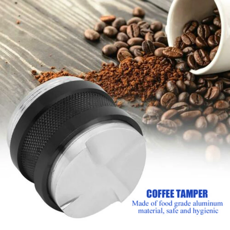 

Portable Adjustable Mini Smart Coffee Tamper Espresso 58mm Base Propeller High Quality
