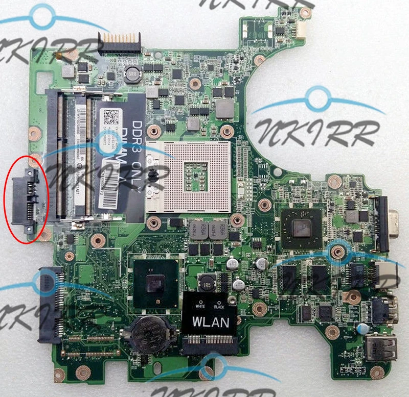 953pn 0k98k D41wk Prp72 Da0um3mb8e0 Rev E Rev A00 Pwb 5x2fj Hm55 Pga989 Motherboard For Dell Inspiron 1464 Motherboards Aliexpress