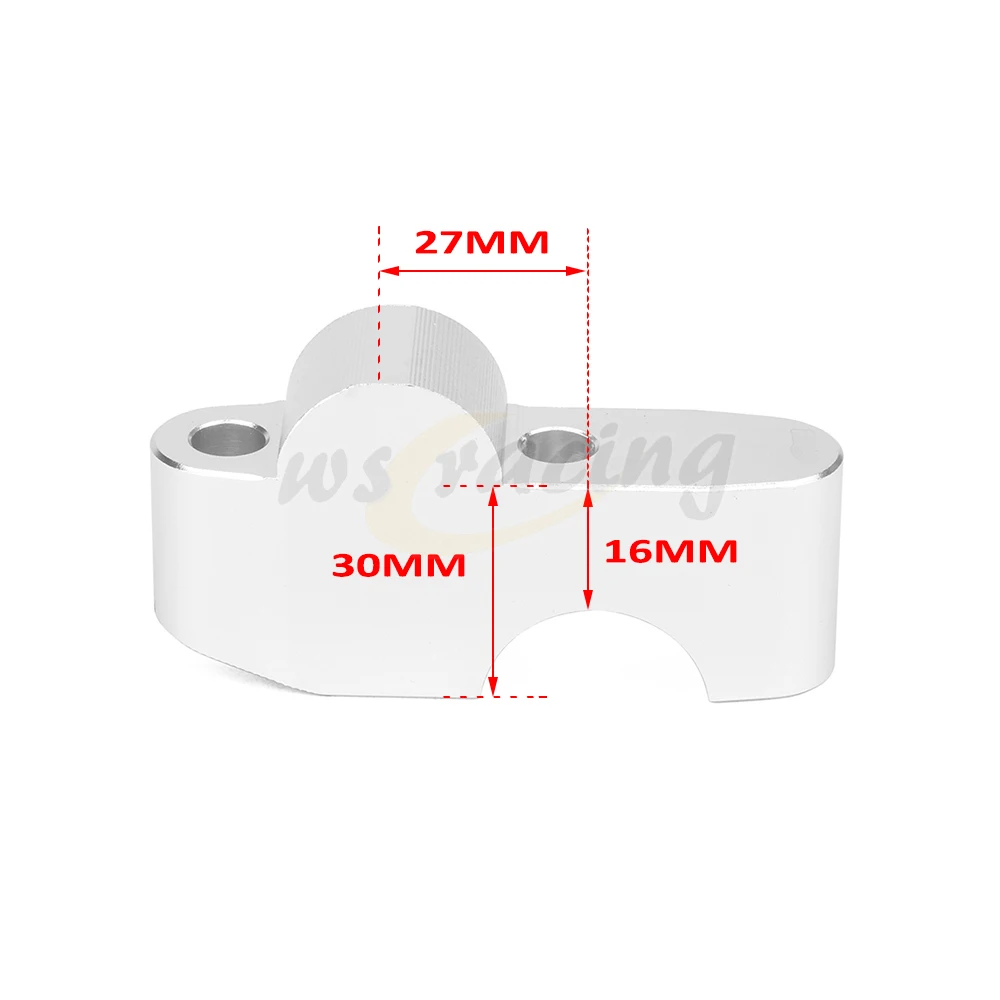 Переходник для Руля Мотоцикла зажим руля Benelli BJ250 BJ 250 TNT125 135 TNT135 TNT250 2015 2018|Руль
