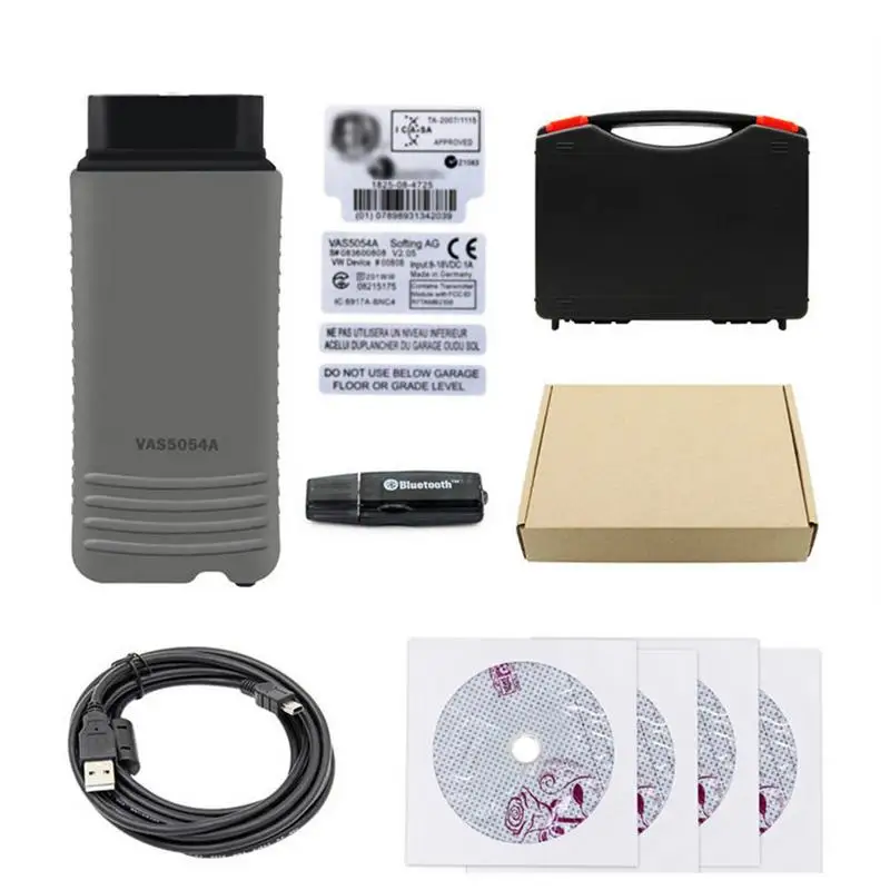 Автомобильный диагностический инструмент VAS 5054A ODIS V4.4.10 Bluetooth для VW Audi Skoda Seat ForBentley