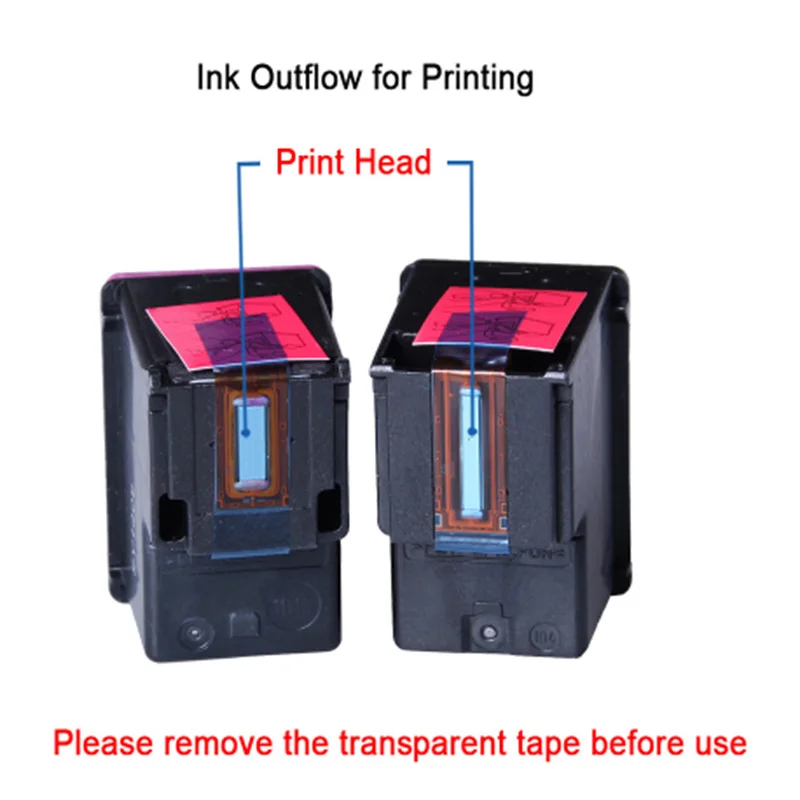 Картридж для принтера HP122XL Deskjet2050 122 2510 3050A 3052A 3054A 3000 3540 1010 1510 2540 1000|Чернильные