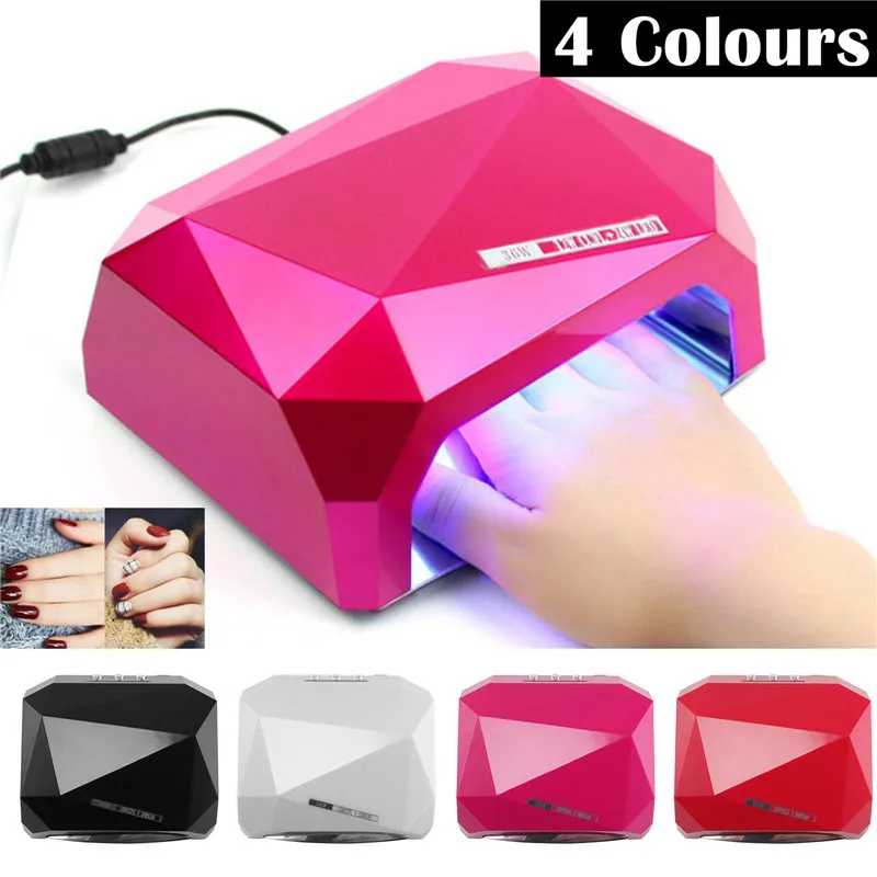 

Rakado Led UV Nail Lamp Professional Dryer For Manicure Salon Fast Curing Gel Nail Polish 12 Leds Diamond UV Lamp Nail Art Tools
