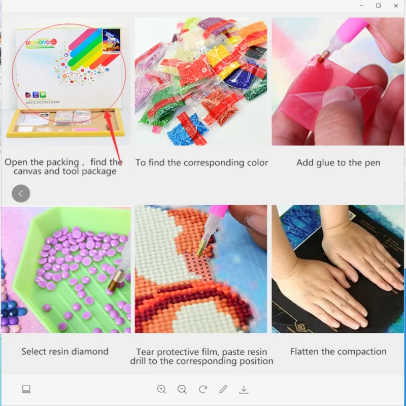 5D DIY алмазная живопись цветок Бриллиантовая мозаика Роза вышивка крестиком