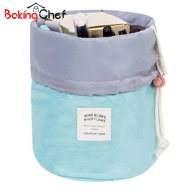 BAKINGCHEF Women's Toiletry Cosmetic Storage Bag Organizer Beauty Makeup Wash Cases Casual Travel Camping Weekend Accessories