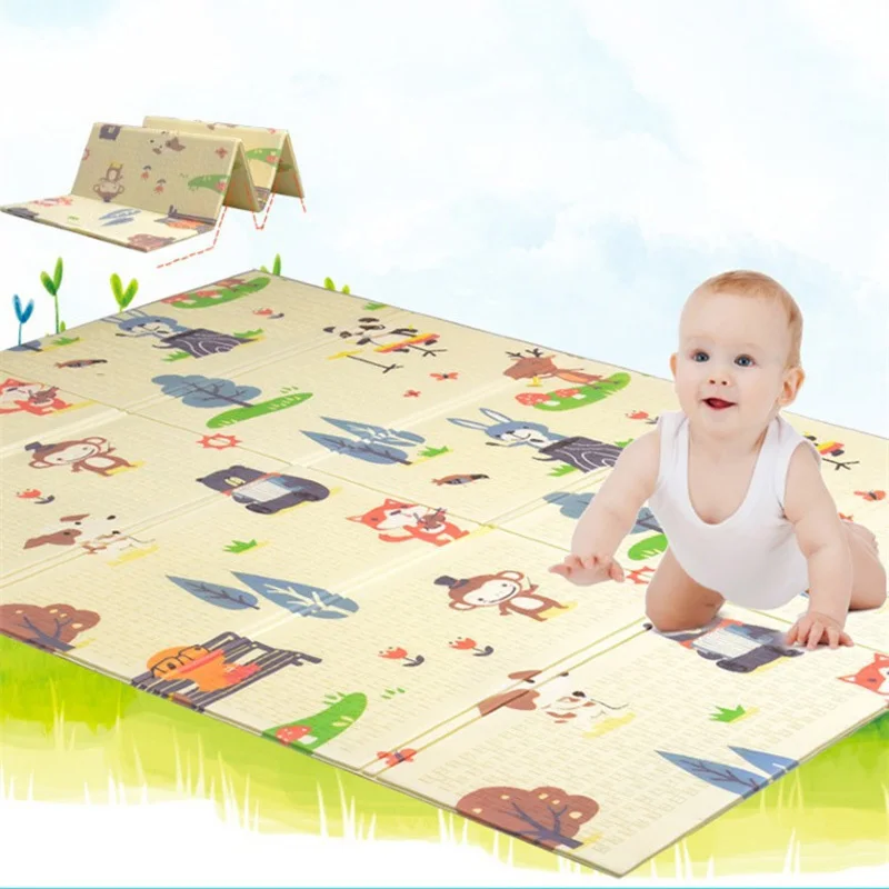 Baby Play Mat Xpe Puzzle 200x180cm Foam Children's Mat Thickened Toys Tapete Infantil Kids Crawling Carpet Developing Mat       