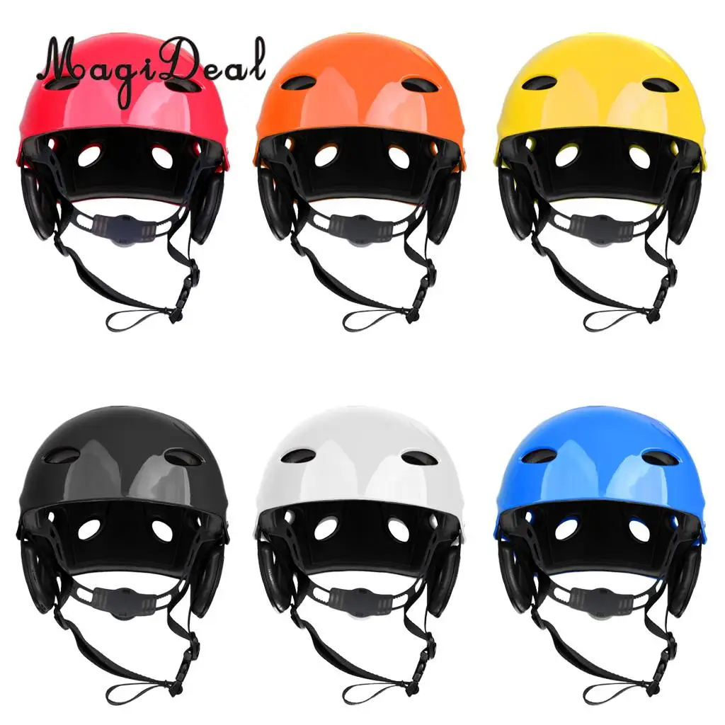 

New Safety Helmet Hard Hat Kayak Canoe Boat Surfing SUP Water Sports Cap Medium Kitesurf Paddleboard Wakeboard Water Sports