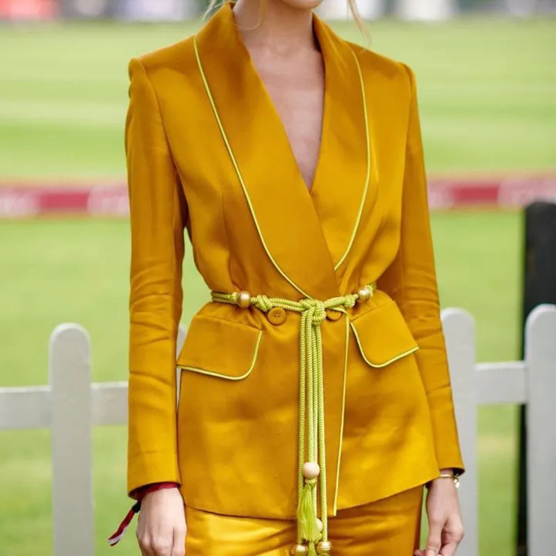 VGH комплект из двух предметов, женский костюм, длинный рукав, воротник ...