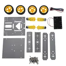 4WD привод мобильный робот Платформа для робота Arduino UNO MEGA2560 R3 Duemilanove