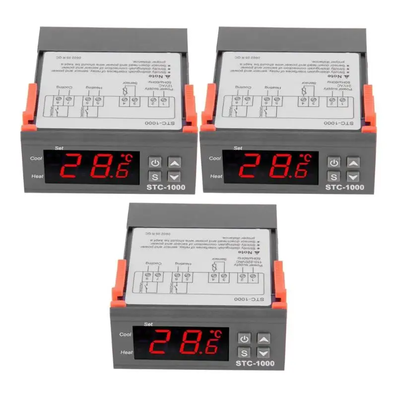 

Electronic Digital Display Temperature Controller Thermostat Aquarium Microcomputer Temperature Module Switch Thermoregulator