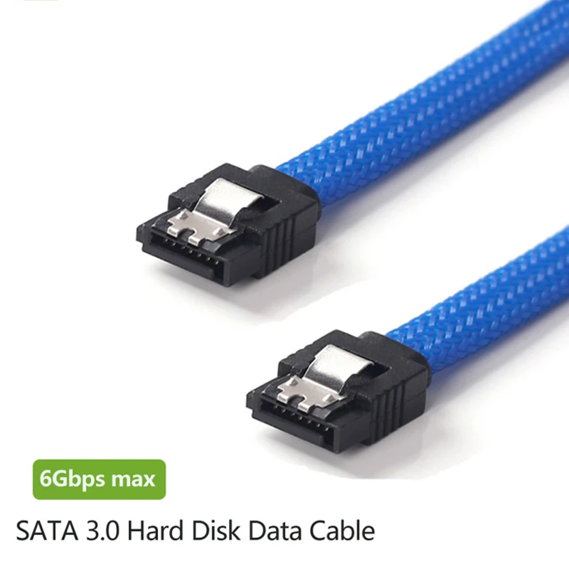 FFYY-50CM SATA 3,0 III SATA3 7pin кабель для передачи данных 6 ГБ/сек. SSD Кабели HDD жесткий диск кабель для передачи данных с нейлоновыми рукавами Премиум Версия