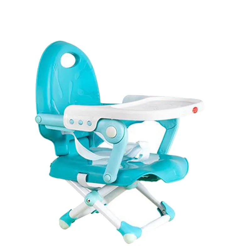 

Multifunctional Folding Portable Baby Dining Chair Safe PP Material Easy Folding three-speed one-button adjustment Booster Seats