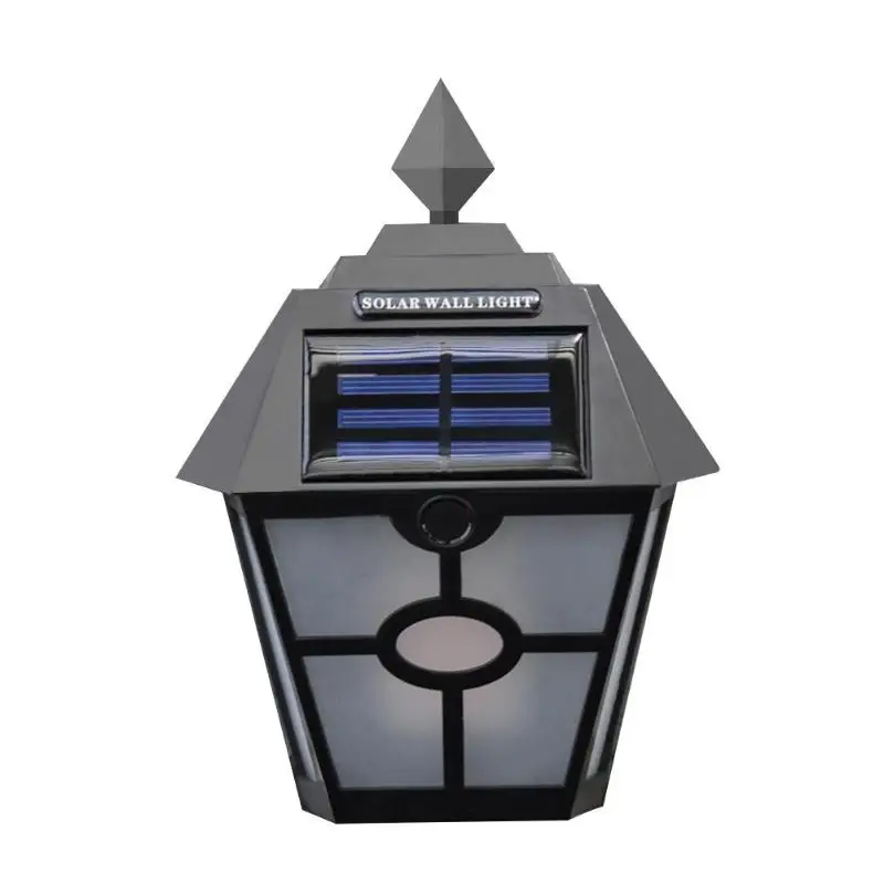 

Waterproof 28 LED Sensor Solar Wall Light Outdoor Garden Yard Lamp Six Corner Pane Wall Lamp Fence Stair Lamp