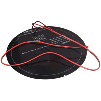 

Diameter 240Mm Kossel 3D Printer Heatbed 12V 140W Aluminum Substrate Mk3 Round Hot Bed-SCLL