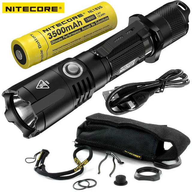 NITECORE MH25GTS 1800LM Тактический CREE XHP35 HD светодиодный водонепроницаемый